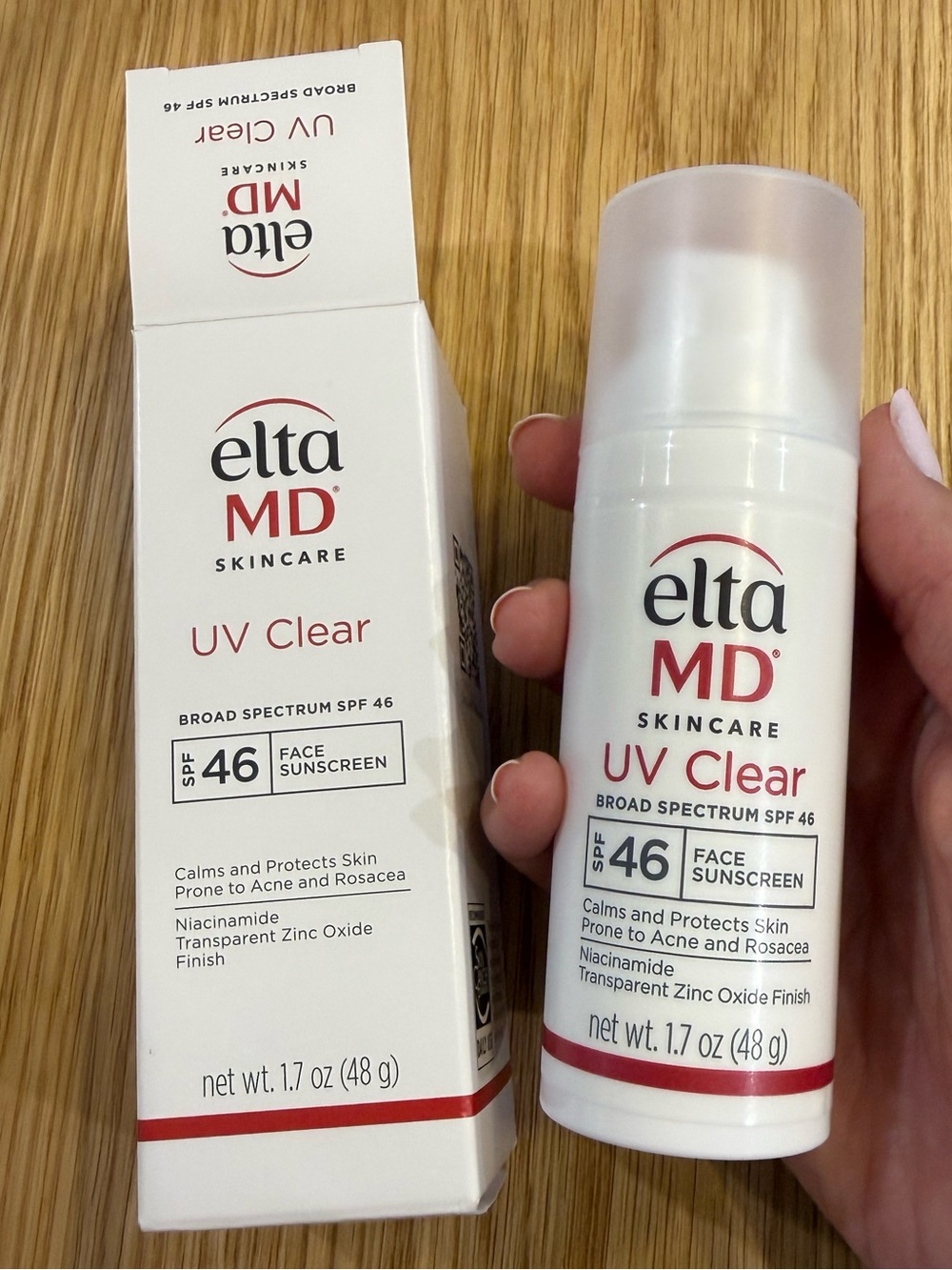 EltaMD UV Clear SPF 46 Face Sunscreen 1.7oz New Sealed Exp 02/2028